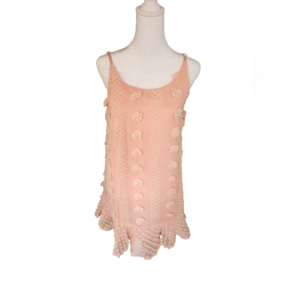 &merci pink size small spaghetti strap dress - Picture 1 of 4